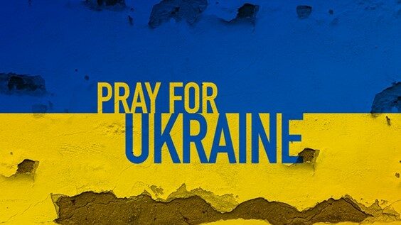 Gebed en support voor Oekraïne